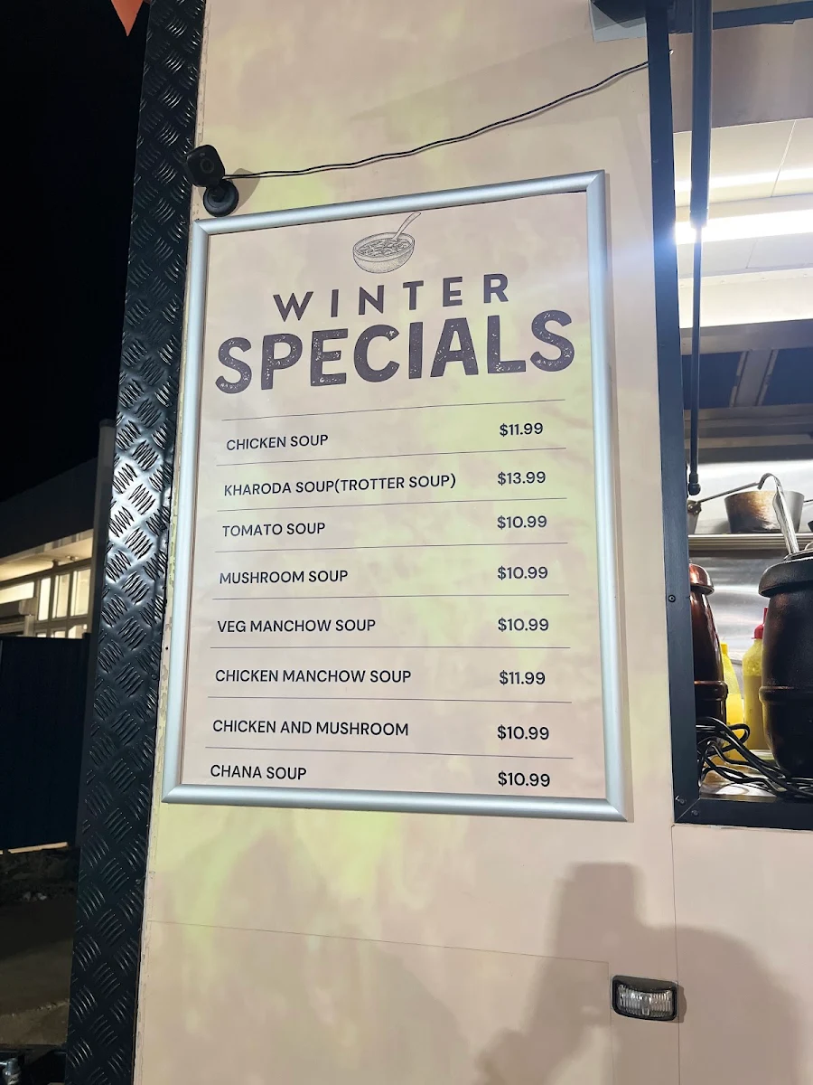 Menu, Gabru Grill'z(Yaar Bathinde To)