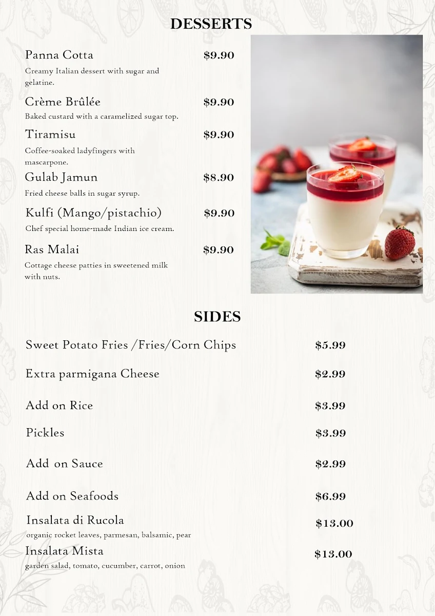 Menu, Silver Salver Restaurant and function Center - Best Restaurant in Wollongong