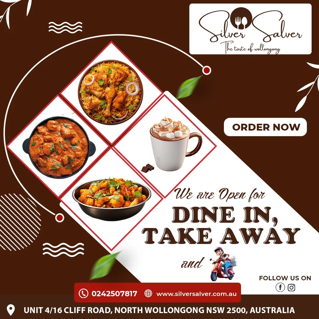 Menu, Silver Salver Restaurant and function Center - Best Restaurant in Wollongong