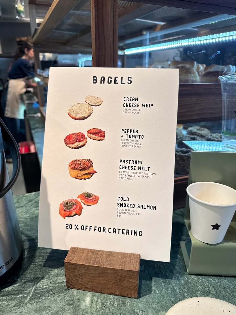 Menu, Doughboys Melbourne