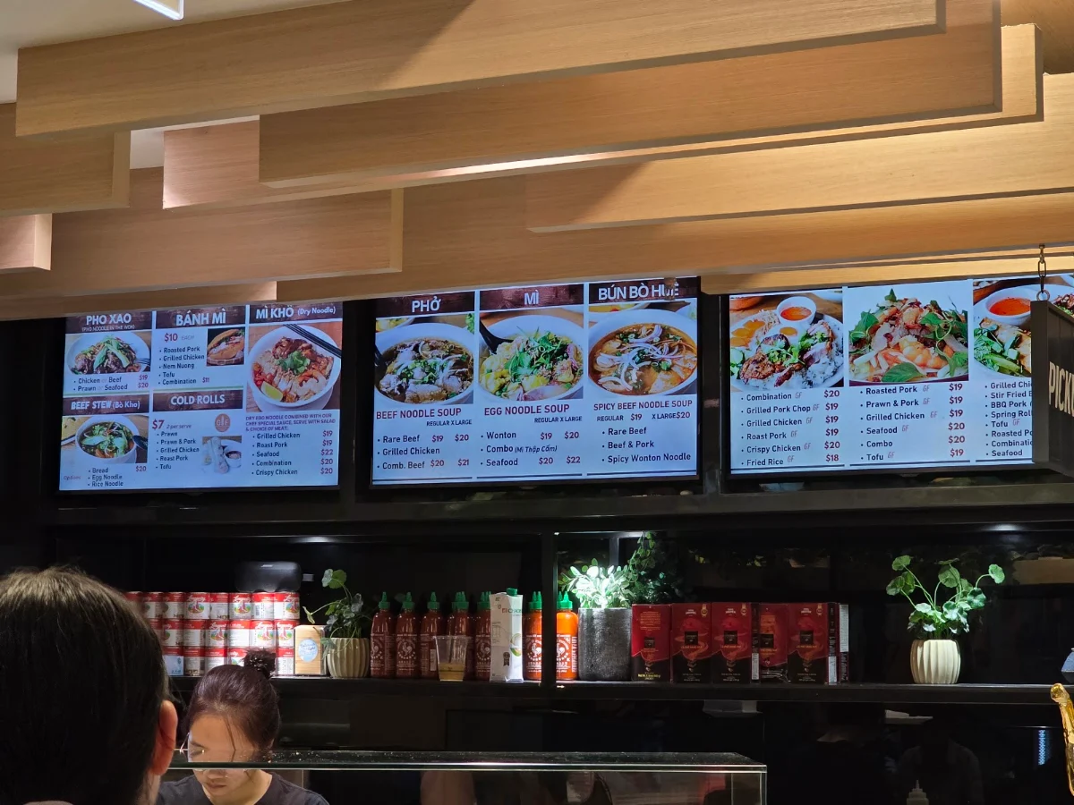 Menu, Jarn Leva Vietnamese