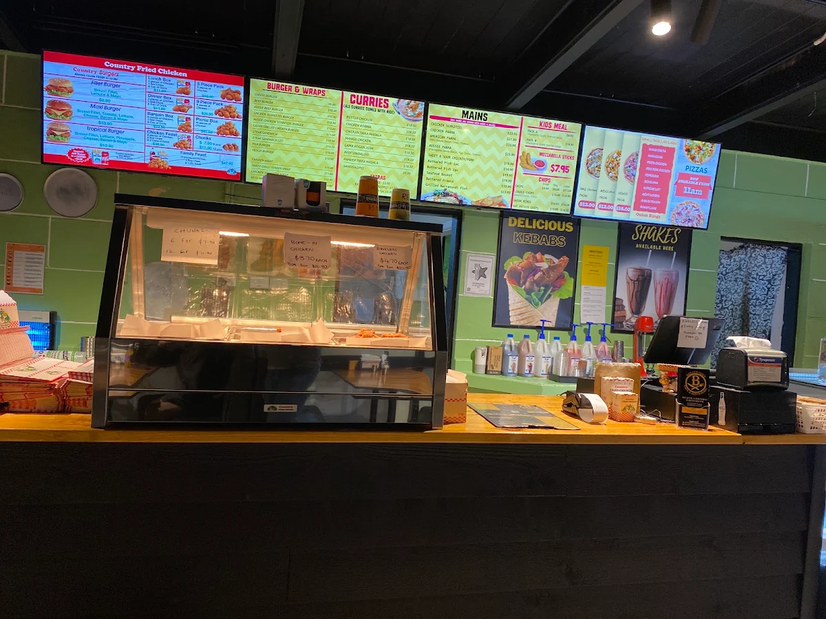 Menu, Country Fried Chicken