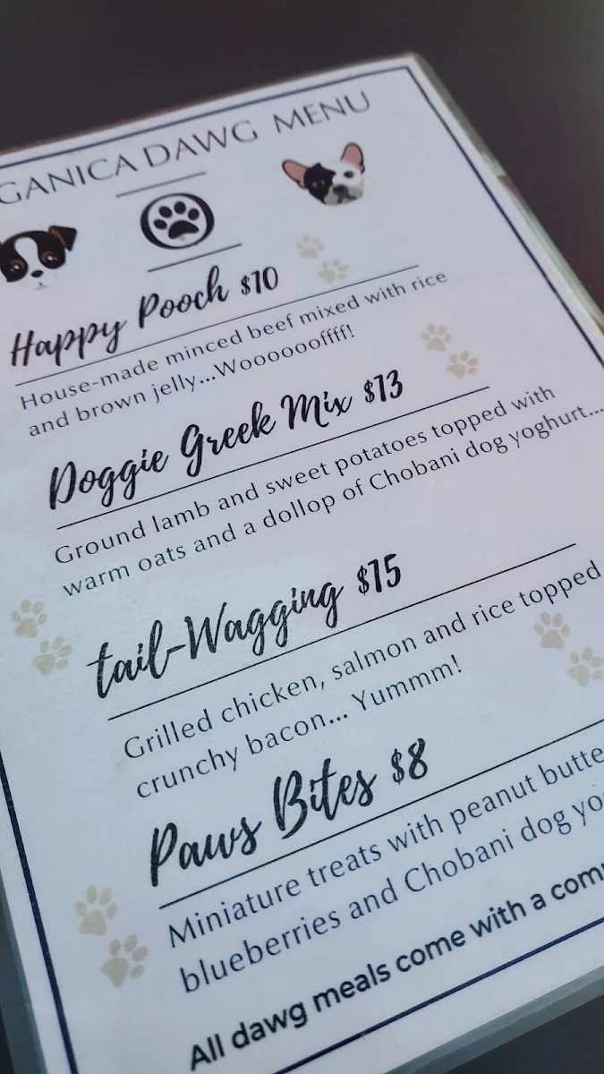 Menu, Organica