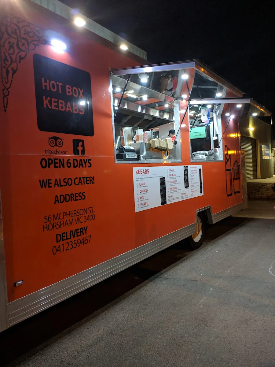 Menu, Halal Kebab