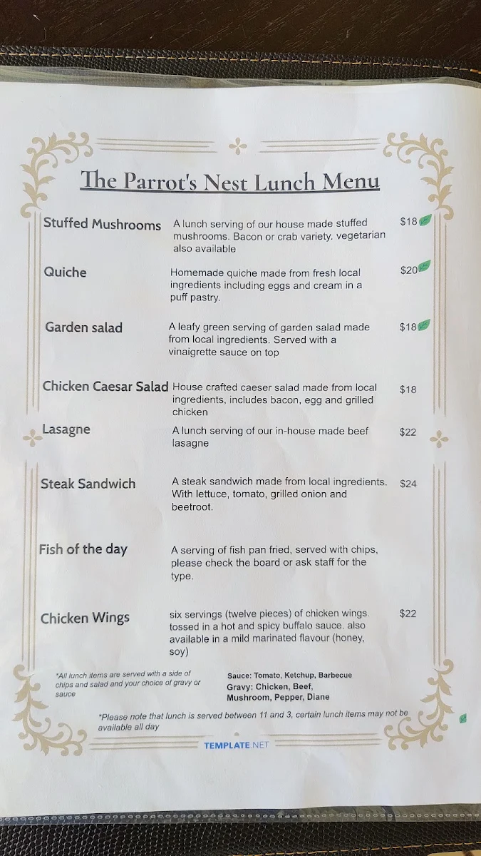Menu photo 1