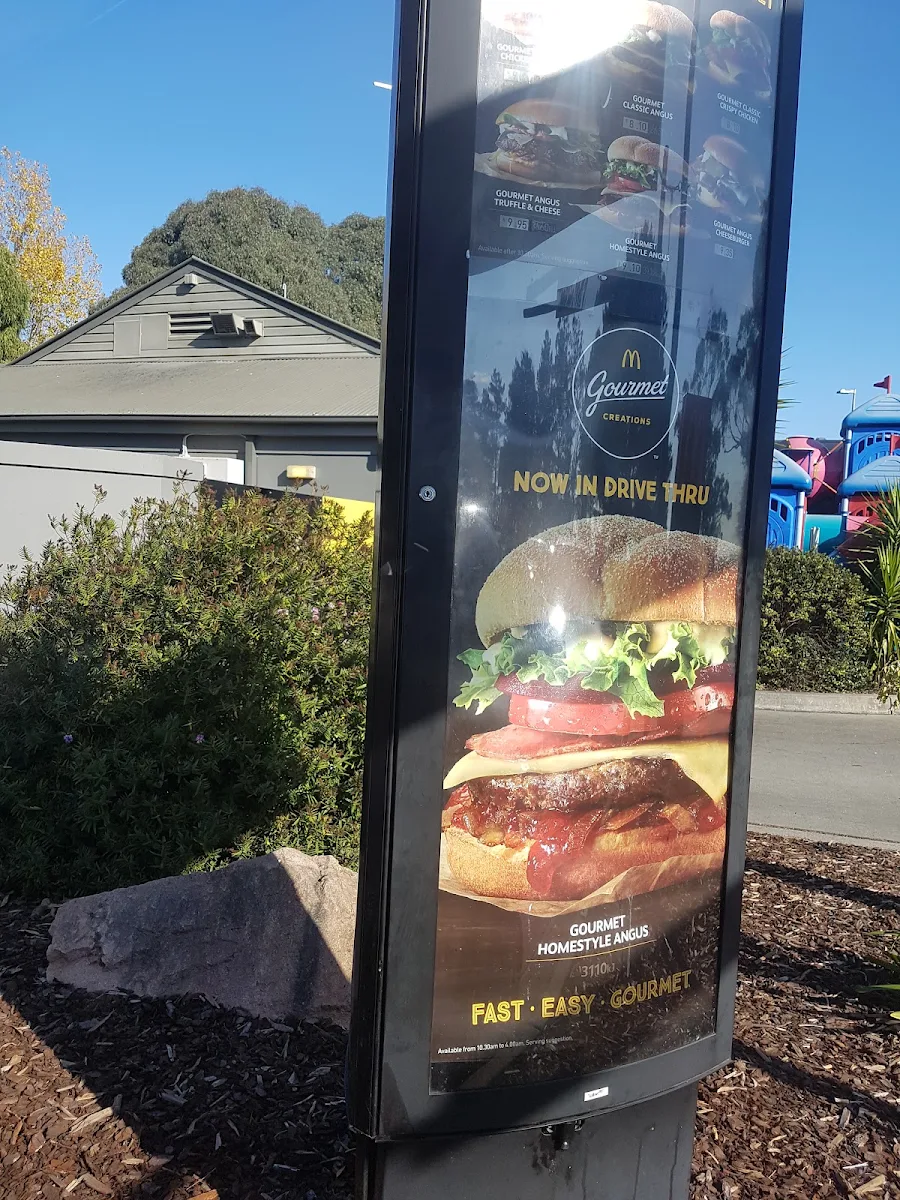 Menu, McDonald's Moe