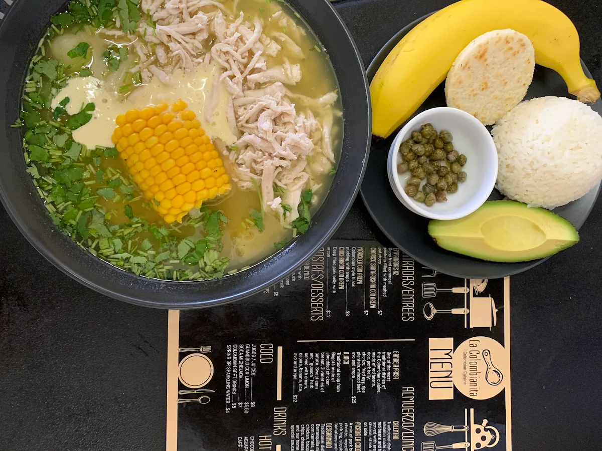 Menu, La Colombianita