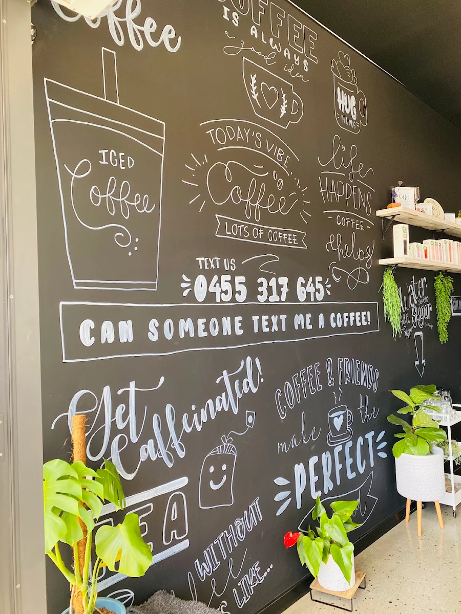 Menu, Caffeinate Coffee Co