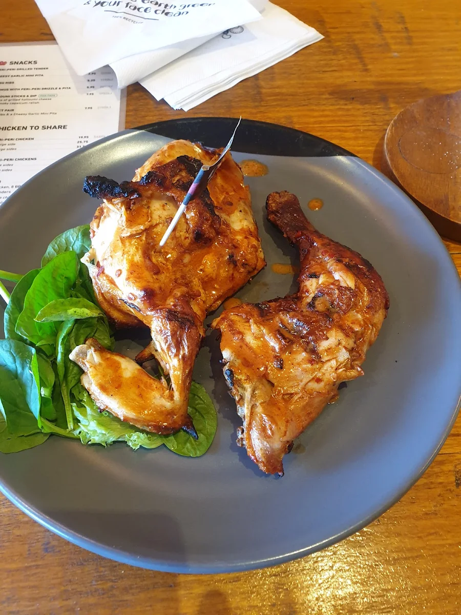 Menu, Nando's Burwood East