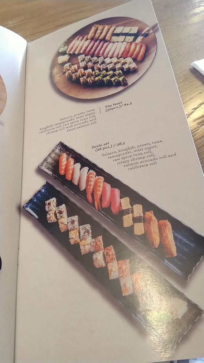 Menu, Hanamura