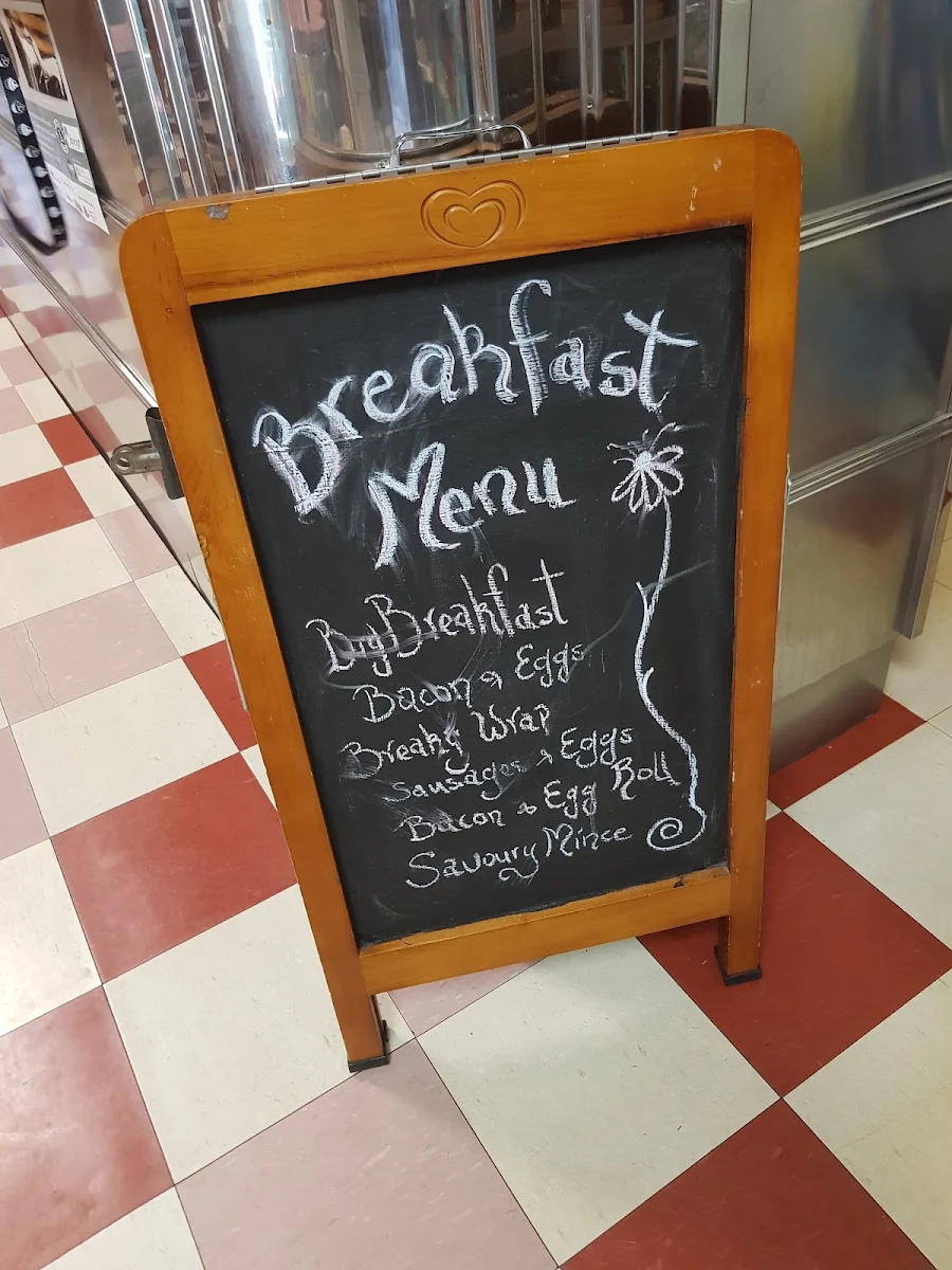 Menu, White Rose Cafe Dunedoo
