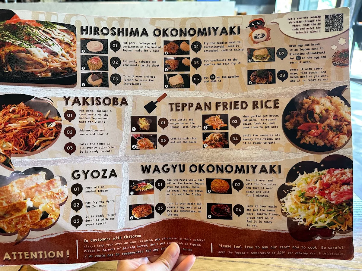 Menu, Dohtonbori (CBD)