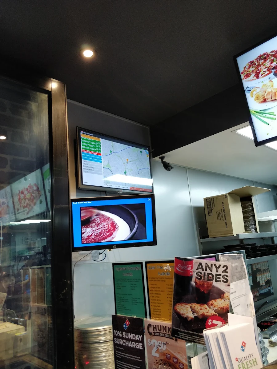 Menu, Domino's Pizza Chatswood
