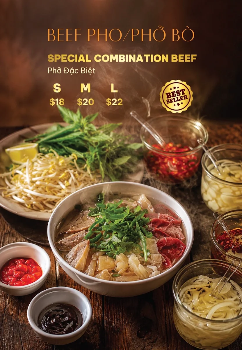Menu, Pho Thanh Long