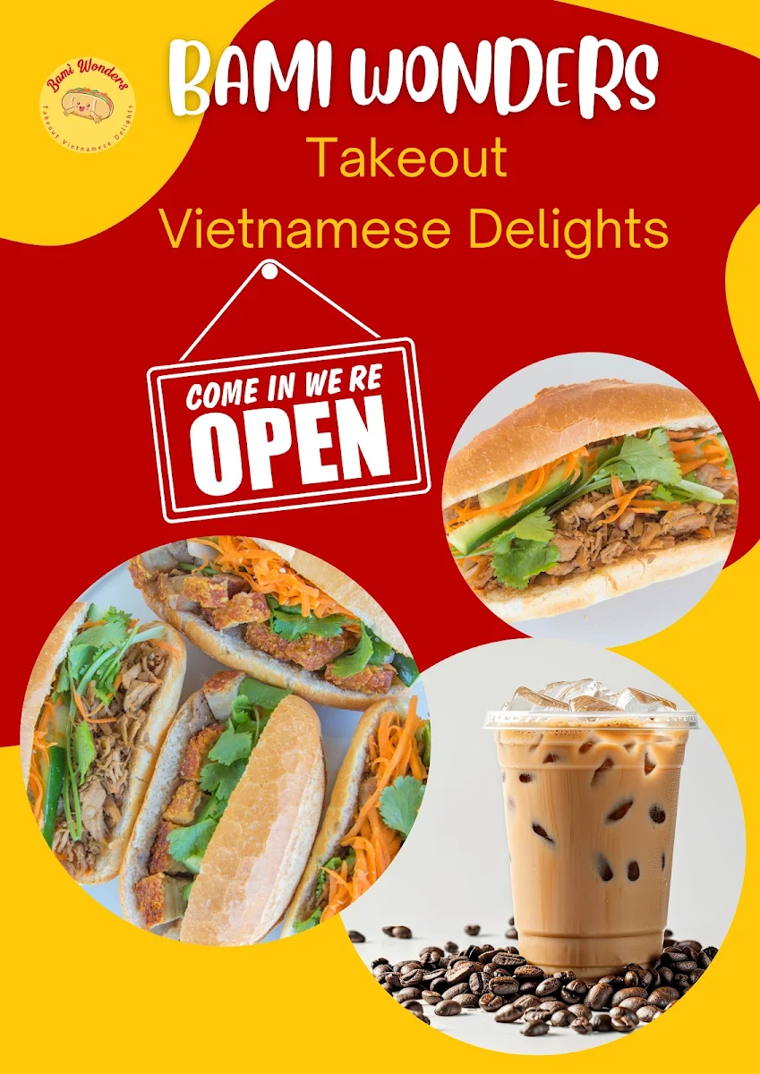 Menu, Bami Wonders