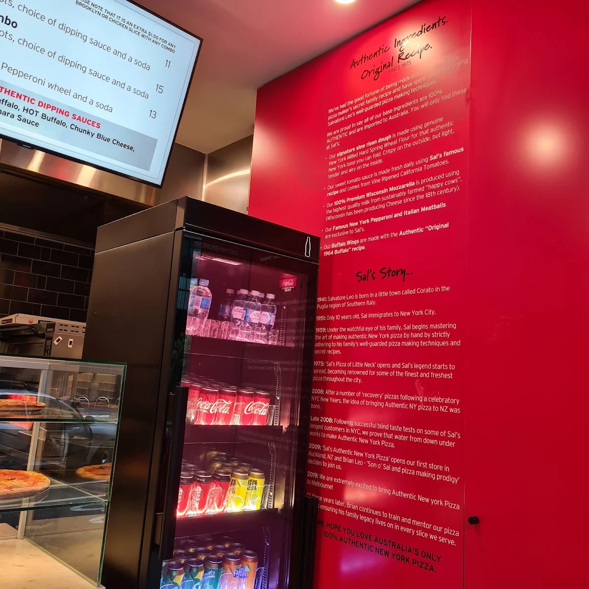 Vibe, Sal's Authentic New York Pizza - Flinders Lane