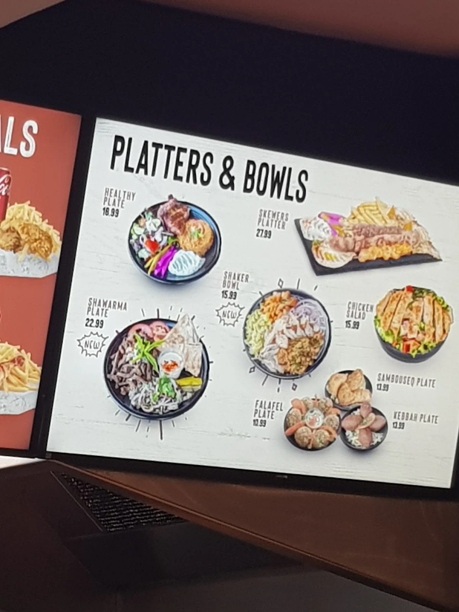 Menu, Al Tazah Charcoal Chicken - Regents Park