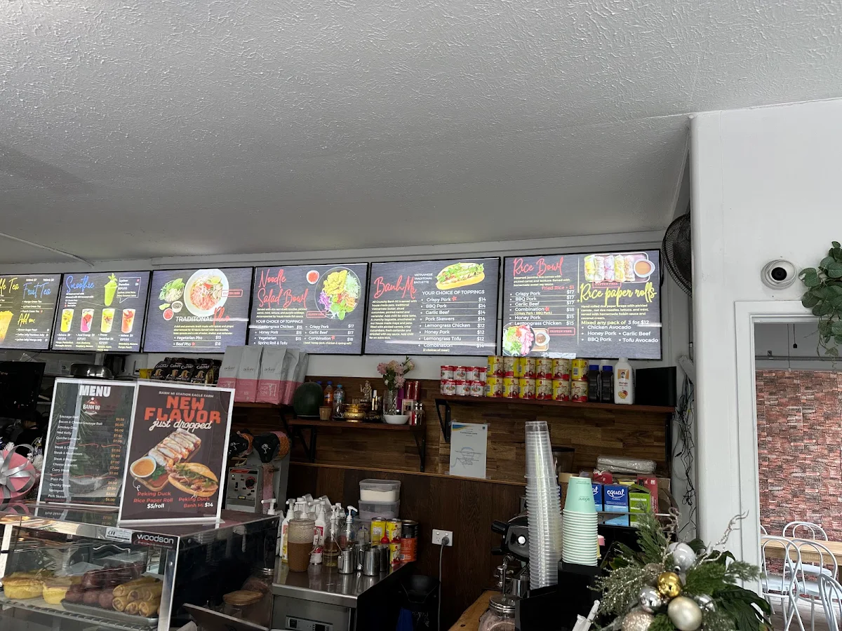 Menu, Banh Mi Station Bakery & Cafe