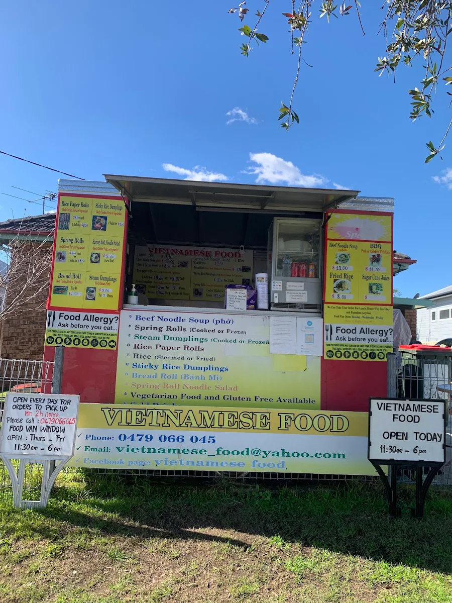 Menu, Vietnamese food
