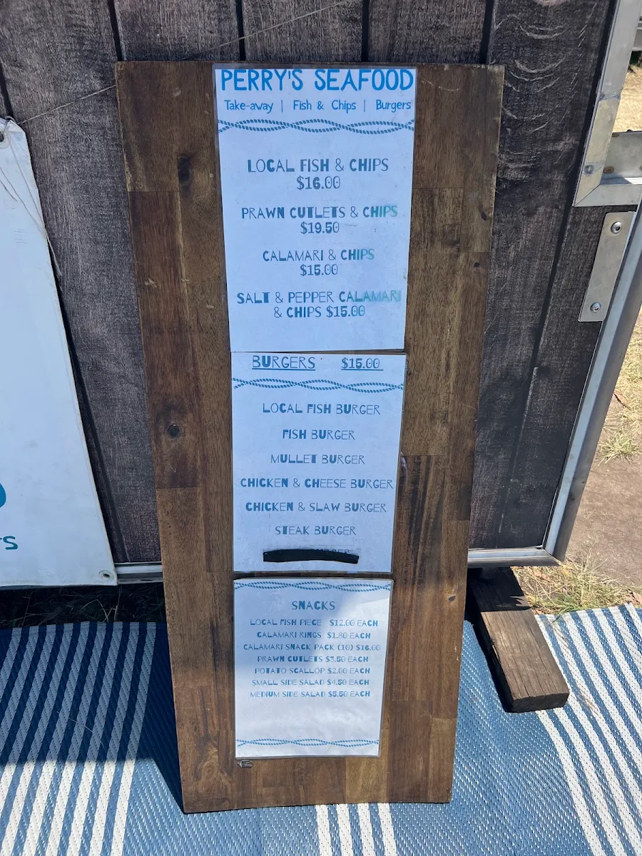 Menu, FISHLASS | Perry's Seafood