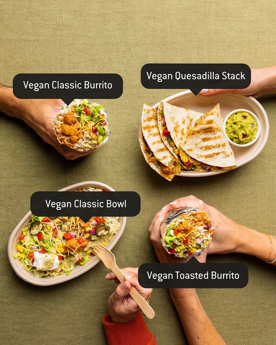 Menu, Zambrero Boondall