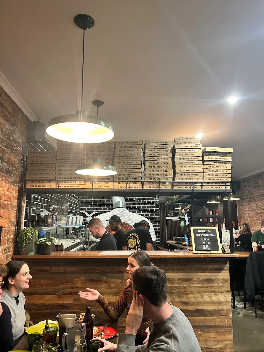 Vibe, Red Sparrow Pizza & Rooftop Bar