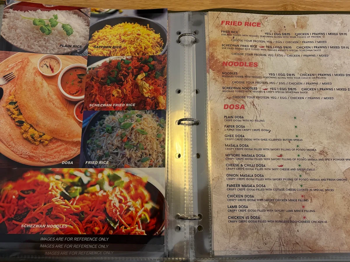 Menu, Kesari Indian Kitchen - Clayton