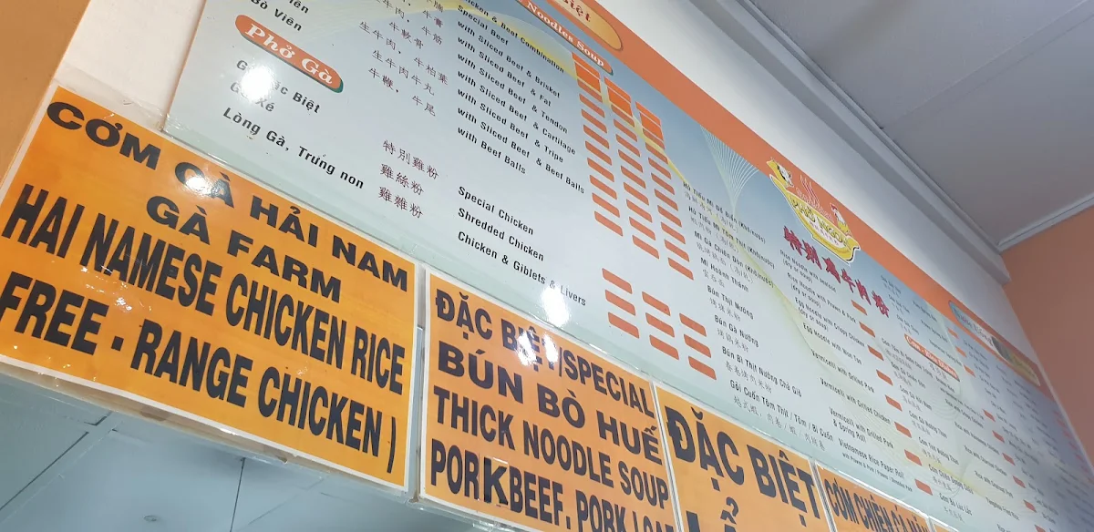 Menu, Special Pho Ngon