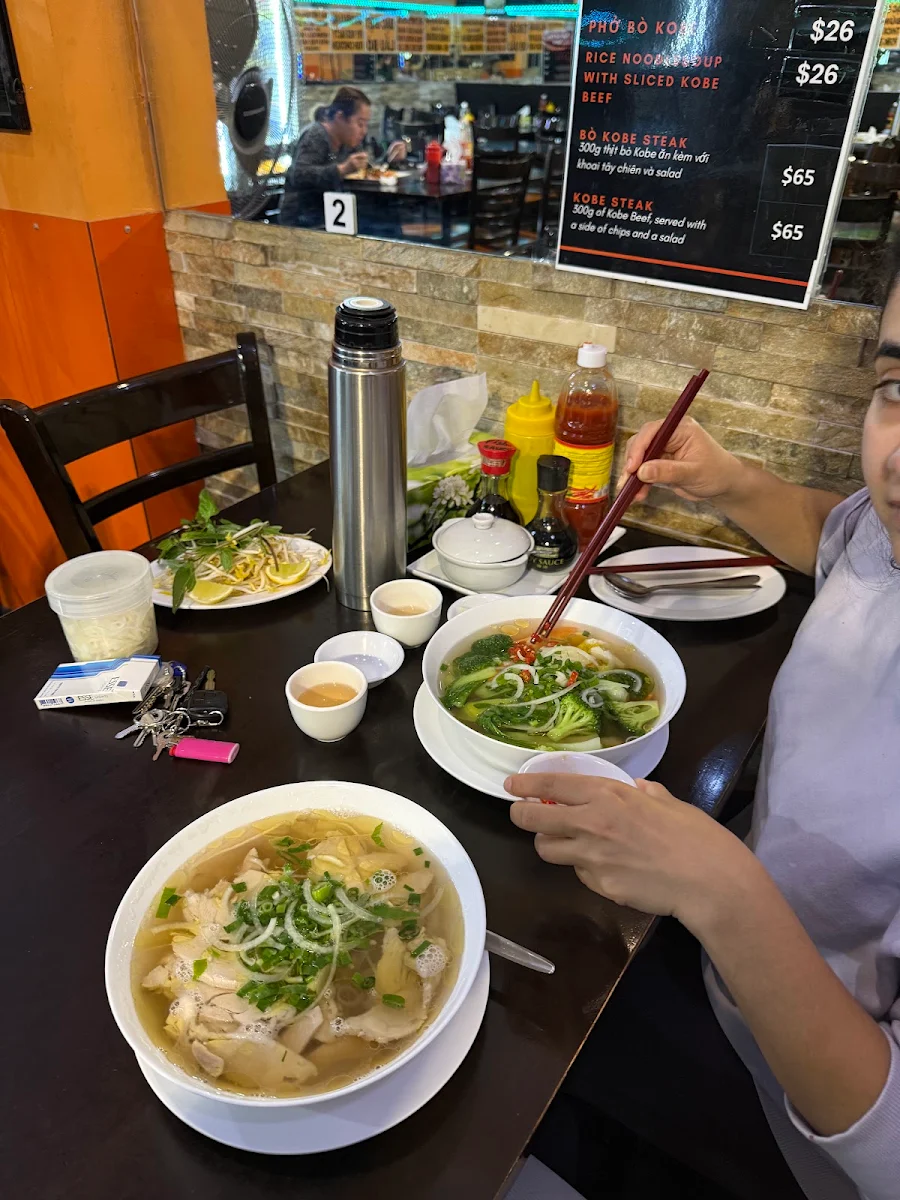 Menu, Special Pho Ngon