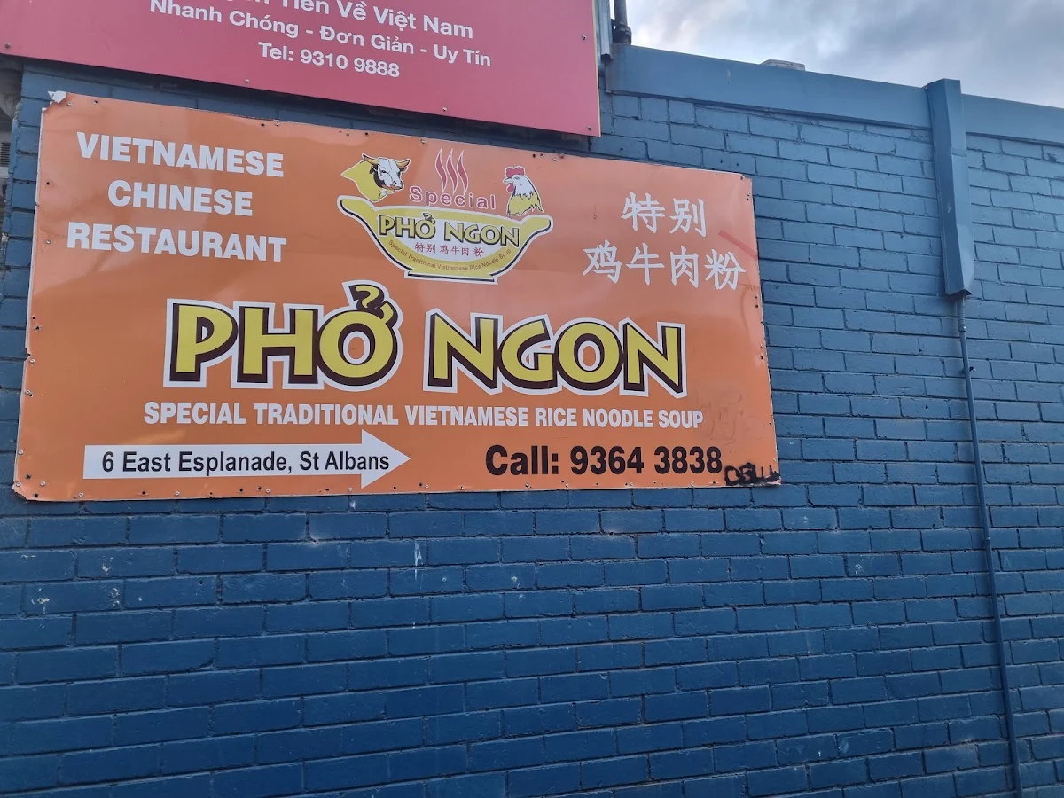 Menu, Special Pho Ngon