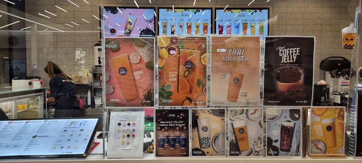 Menu, Cha Cha Teas - Keysborough