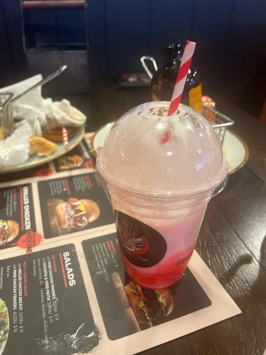 Menu, Burger Urge (Wilsonton)