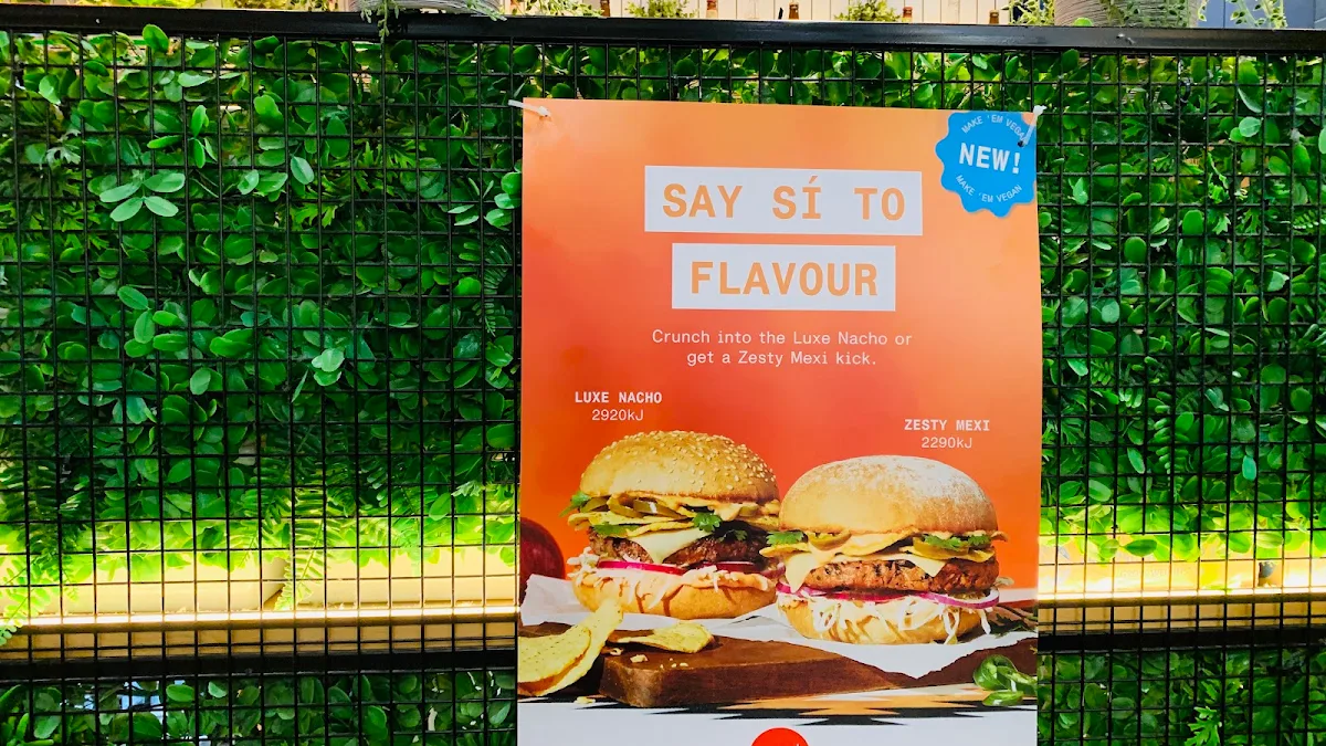 Menu, Grill'd Burgers - Doncaster
