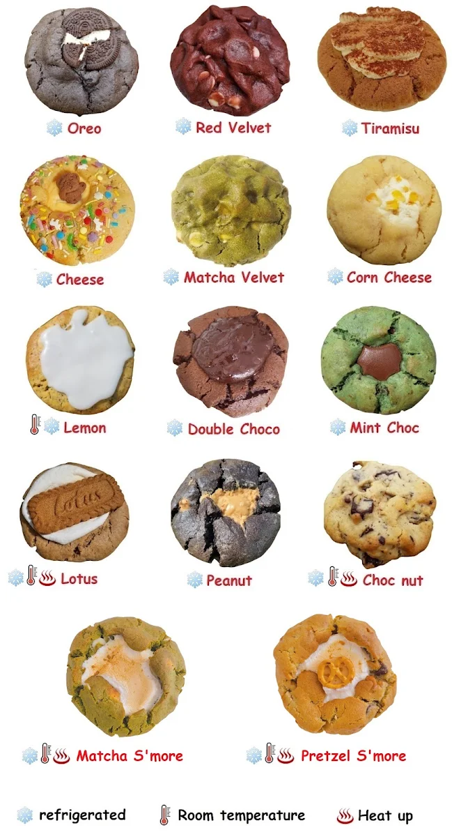 Menu, I am ARI Dessert Cafe