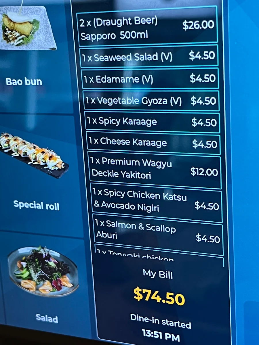 Menu, Sushi Yogi | Japanese Restaurant-Upper Mount Gravatt