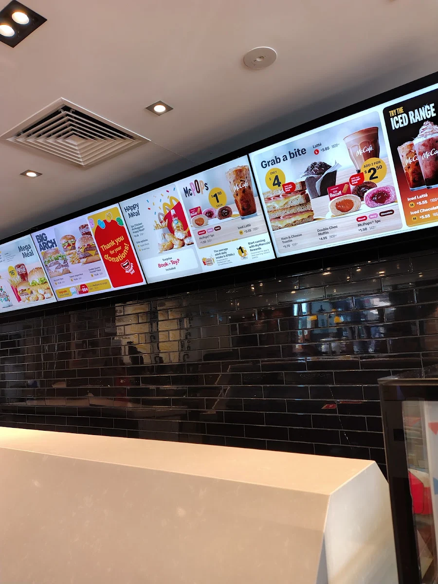 Menu, McDonald's Ellenbrook
