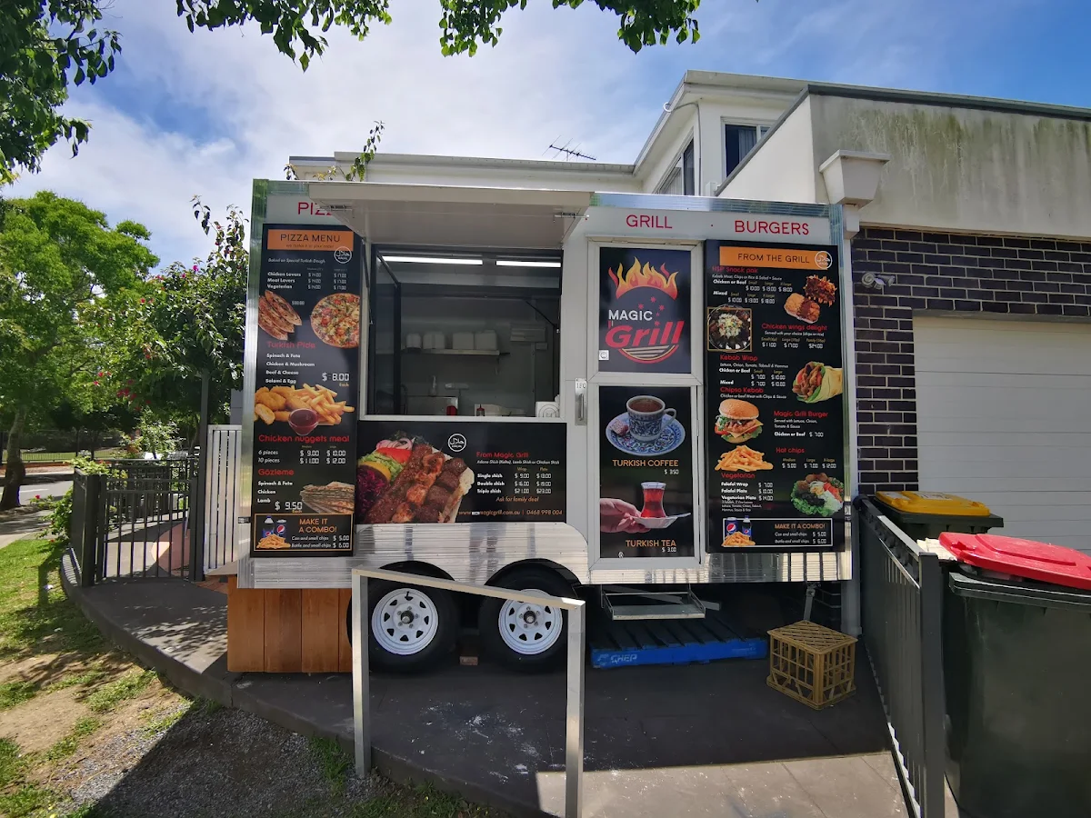 Menu, Magic Grill
