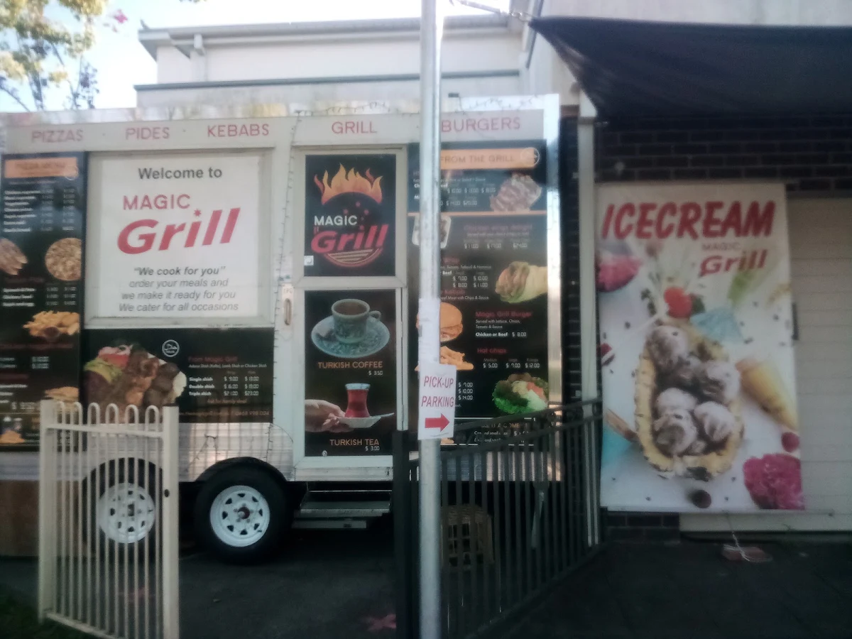Menu, Magic Grill