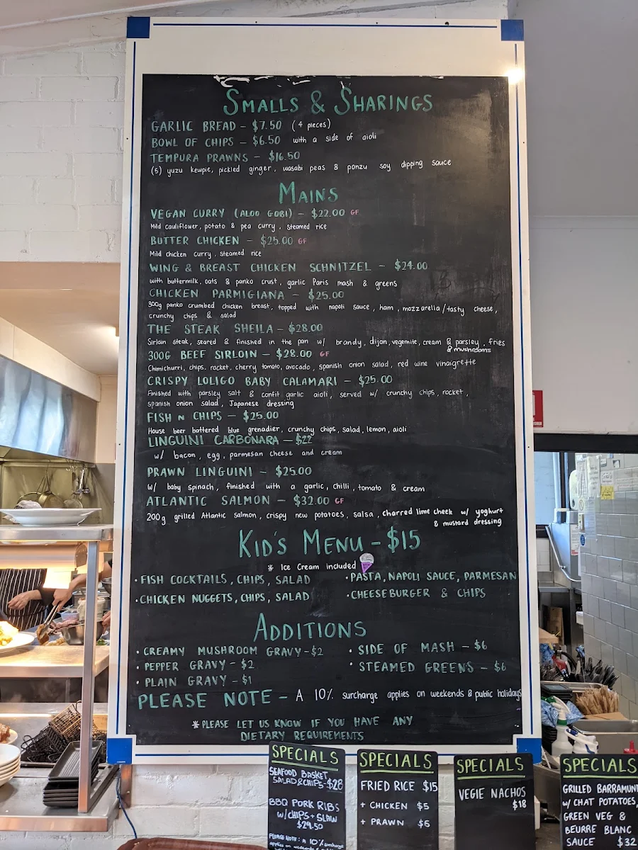 Menu, The Berry Hotel