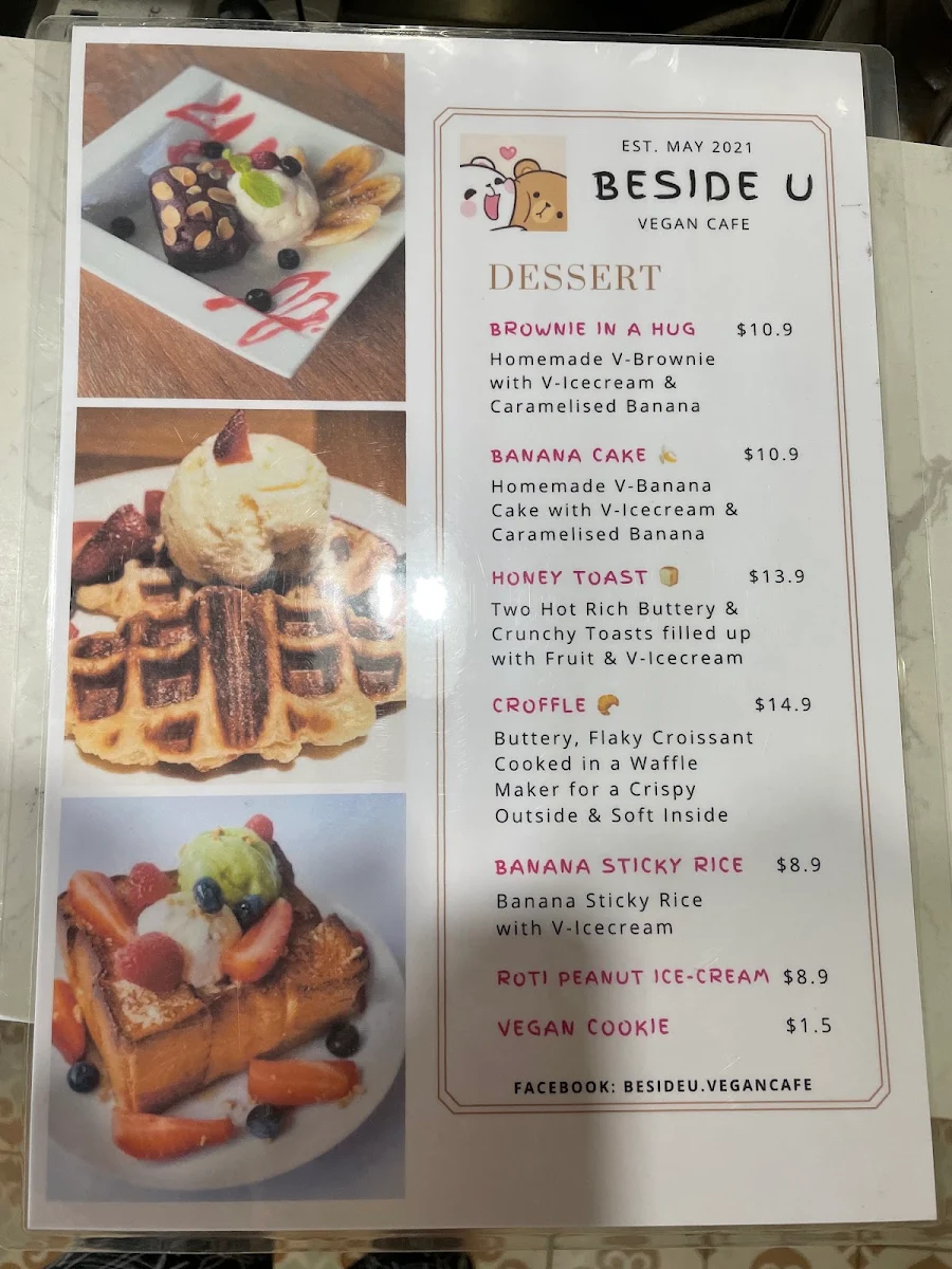 Menu, Siam Purity