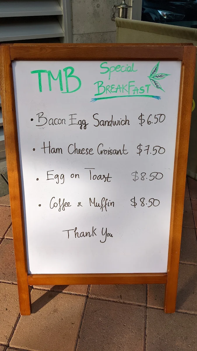 Menu, The Tiny Saigon