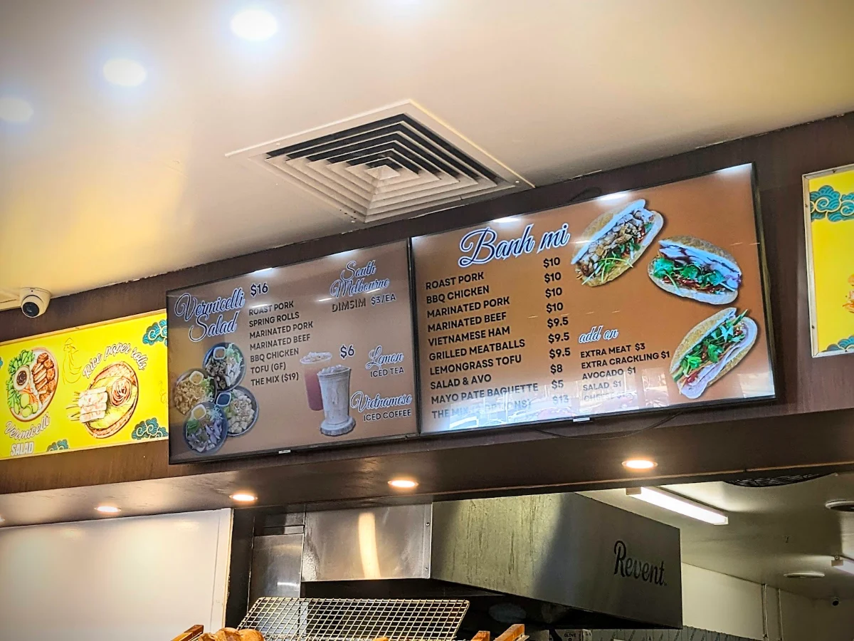 Menu, The Little Banh Mi House Vietnamese Bakery Cranbourne