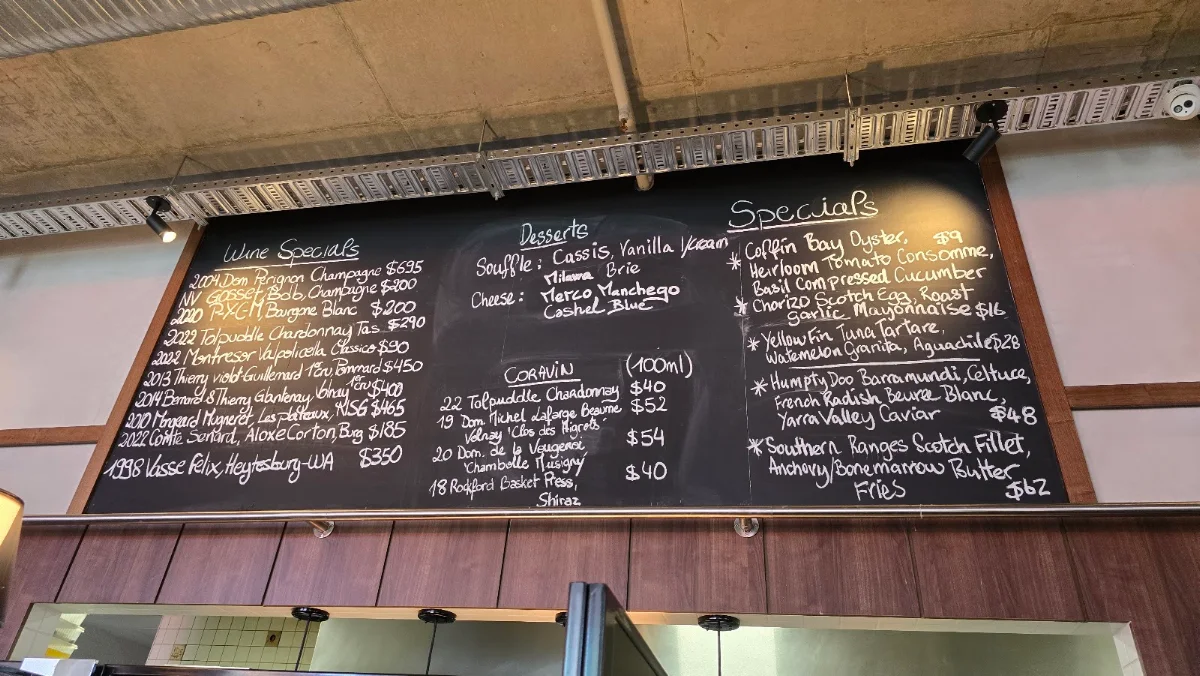 Menu, Frederic