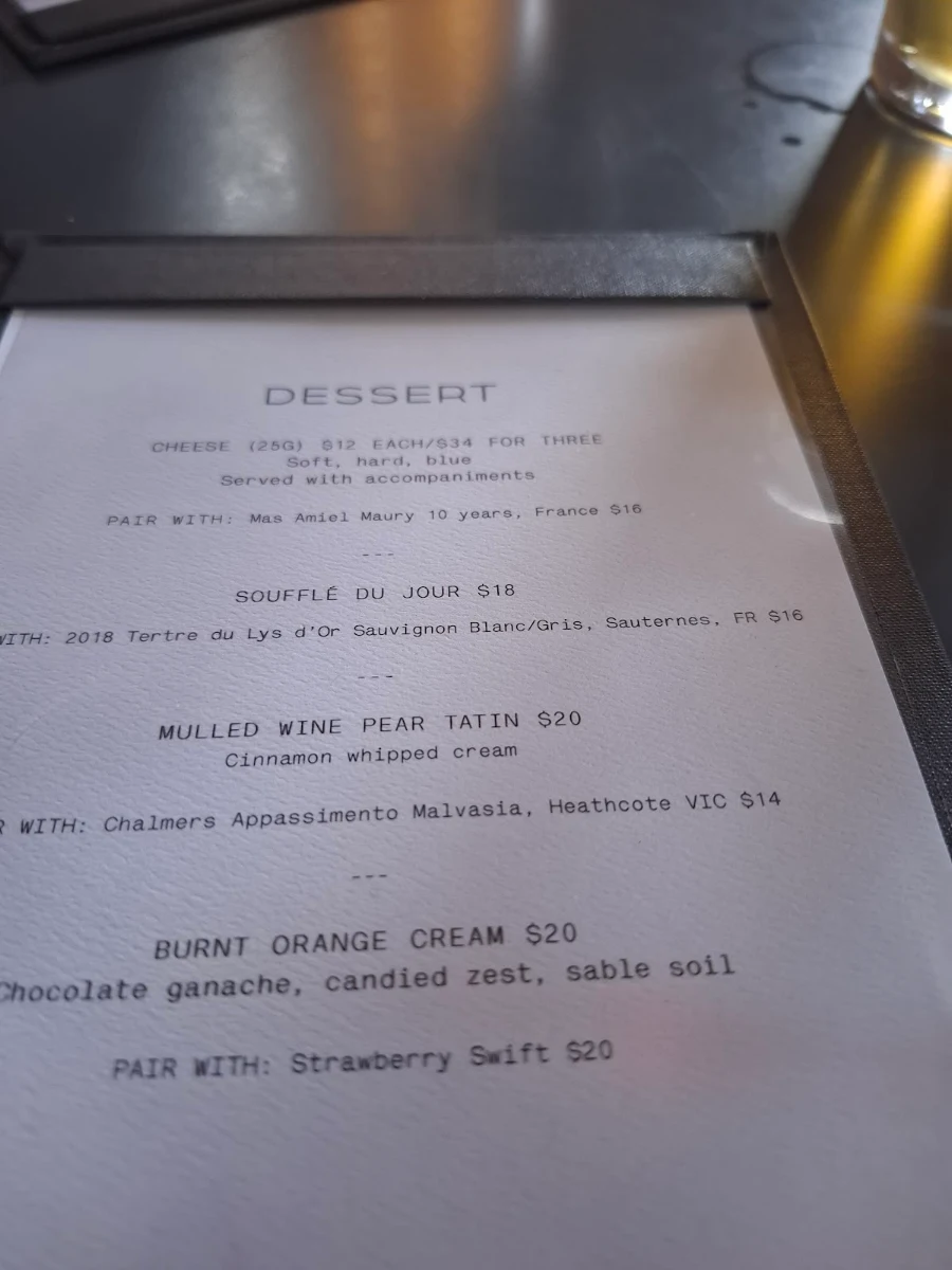 Menu, Frederic