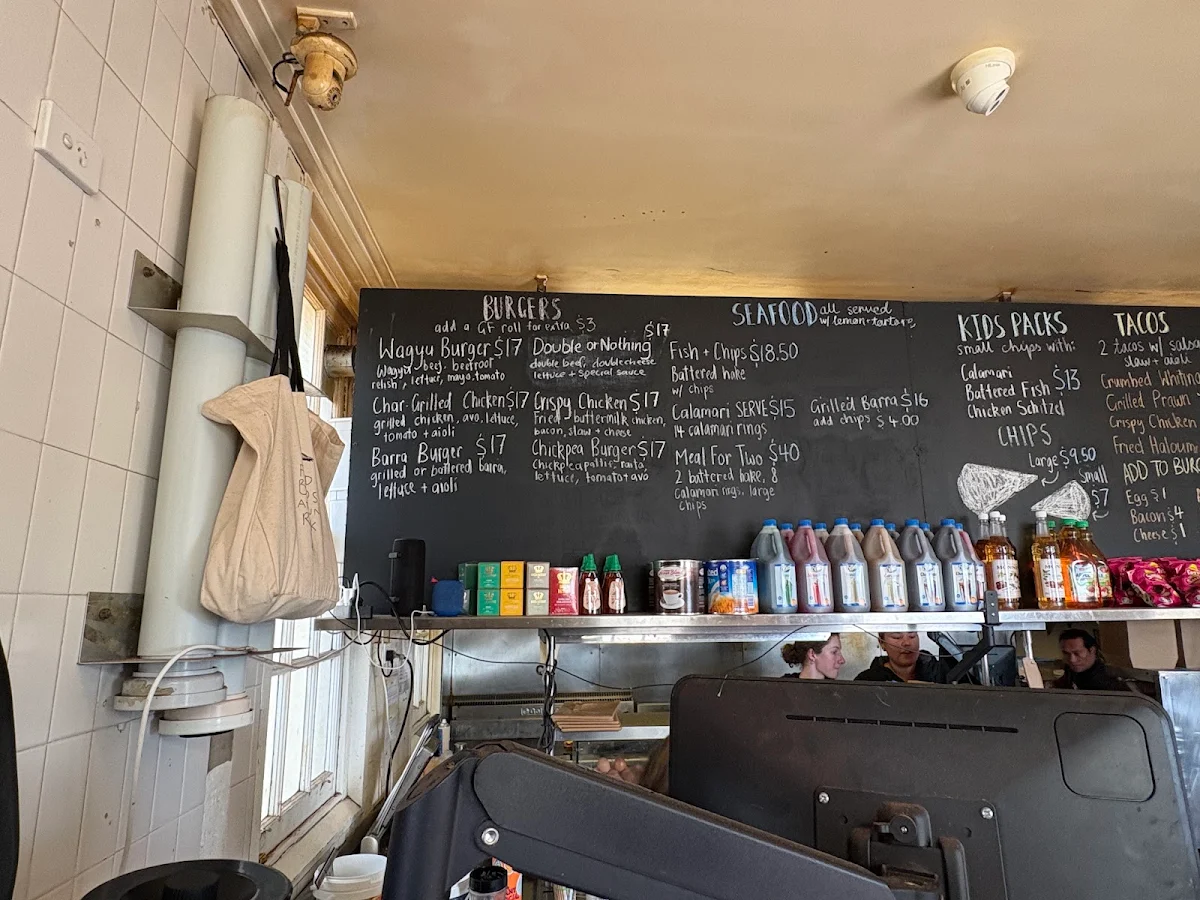 Menu, Swell @ Nobby's