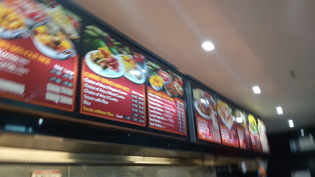 Menu, Nargis Indian kebab lake haven
