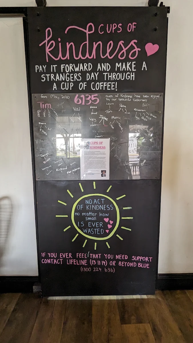 Menu, Cafe 2823
