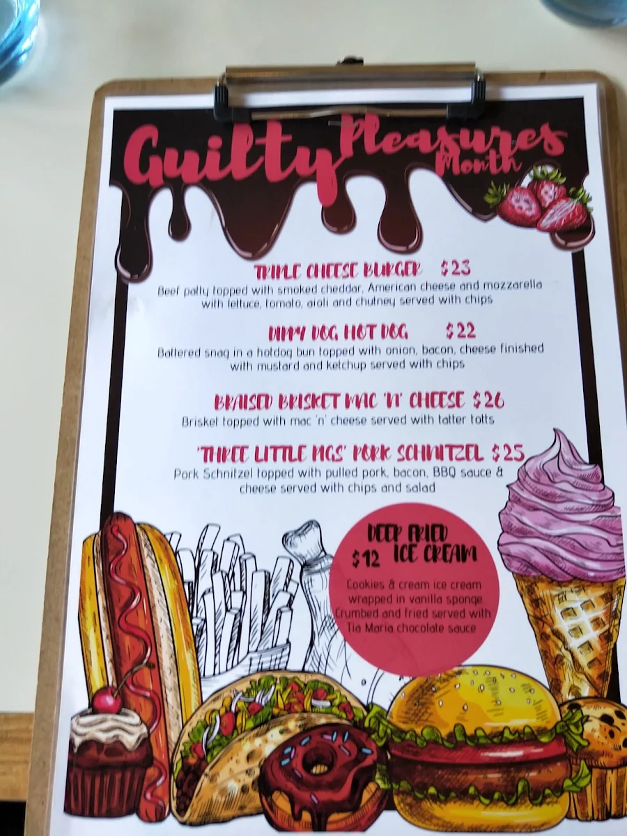 Menu, Beach Hotel