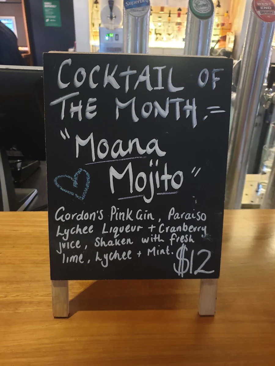 Menu, Beach Hotel