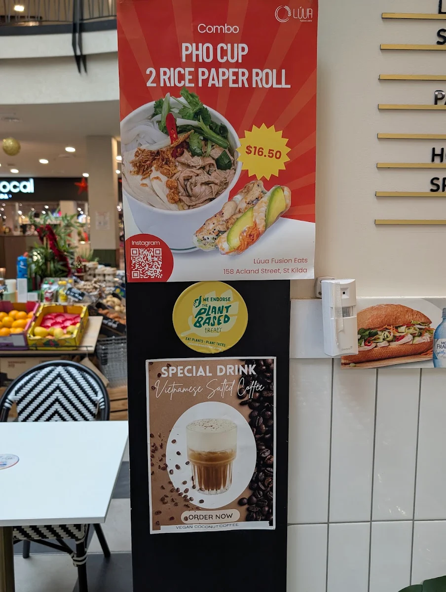 Menu, LÚUA